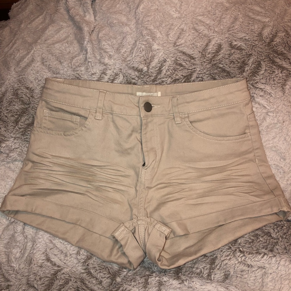 Tan shorts